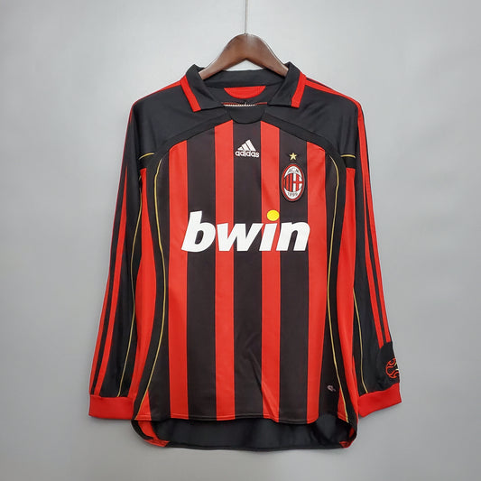 AC Milan 2006/07 Long Sleeve Home Jersey