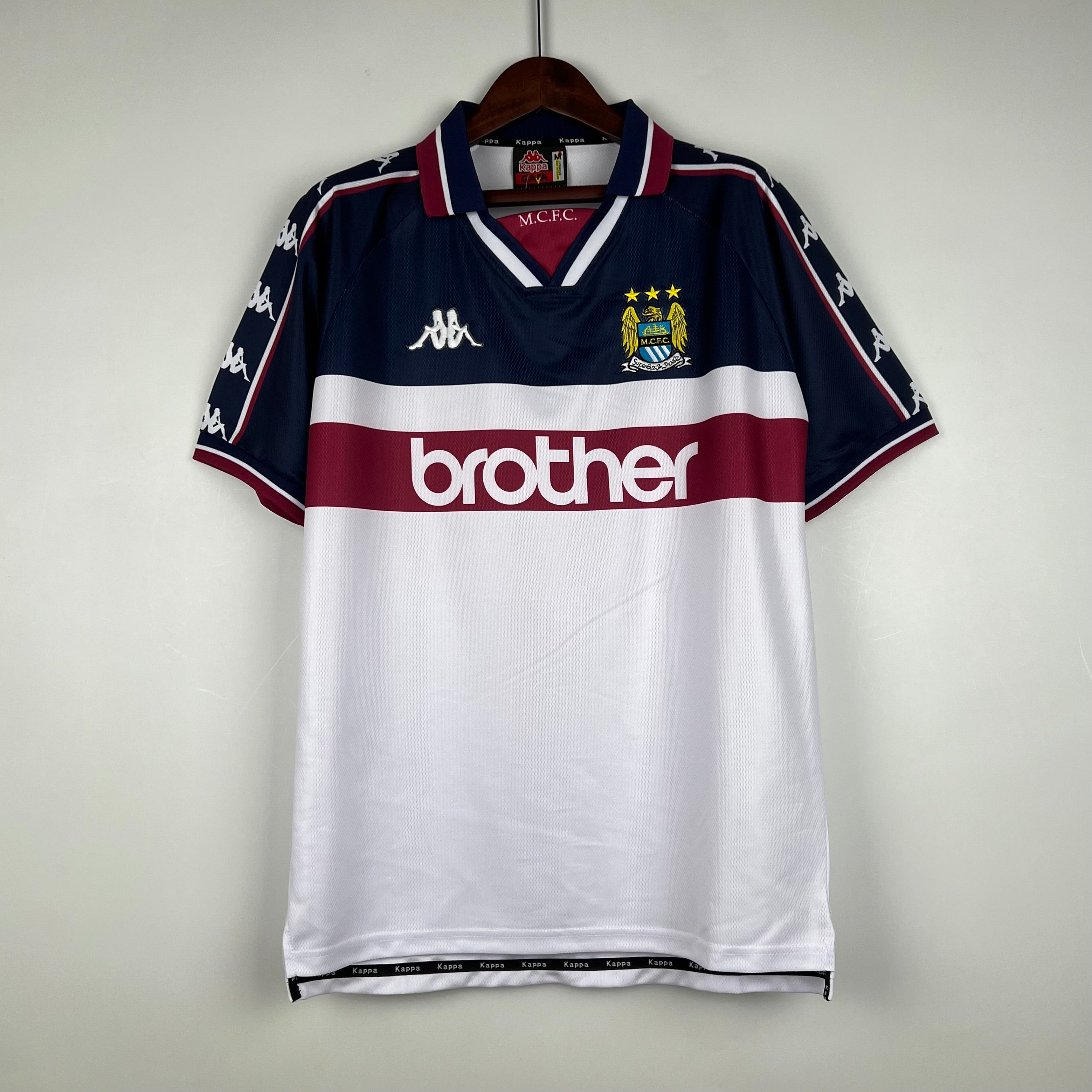 ウェア Manchester City 97/99  Manchester City 1997/99 Home Jersey – Retros League