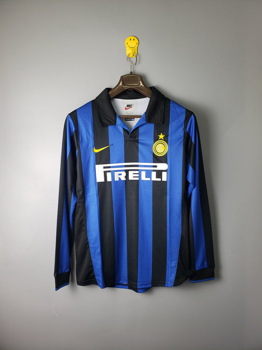 Inter 1998 Home Jersey - Long Sleeve