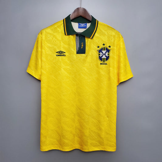 Brazil 1991 Home Jersey