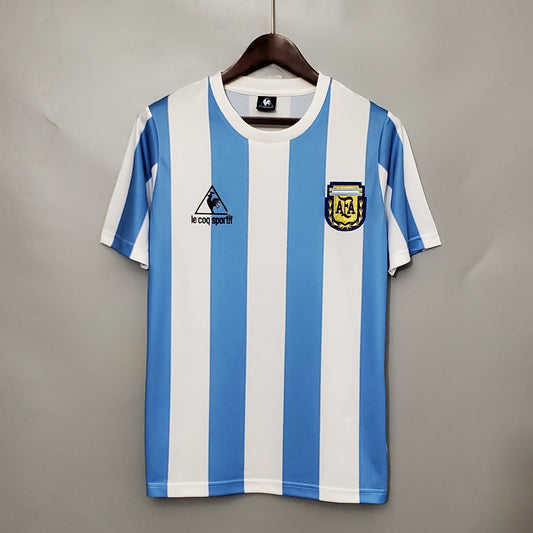Argentina 1986 Home Jersey - World Cup Winners