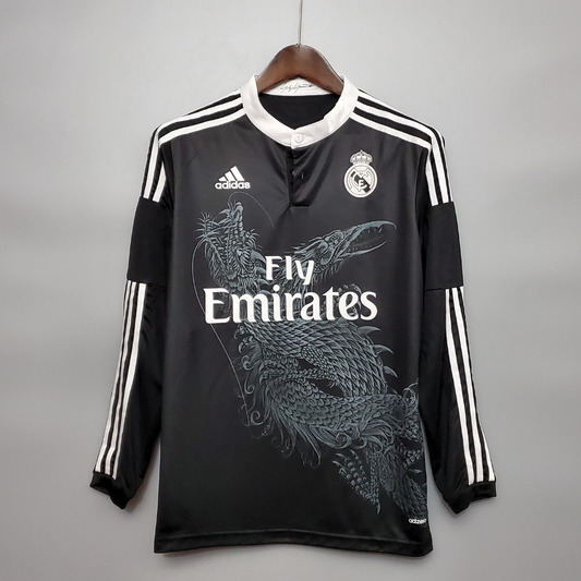 Real Madrid 2014/15 Long Sleeve Third Away Jersey