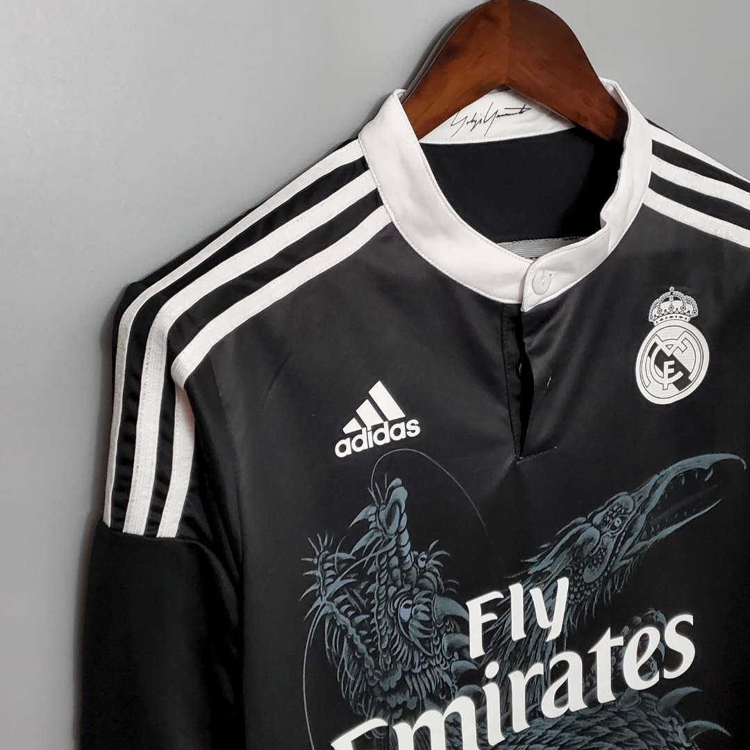 Real Madrid 2014/15 Long Sleeve Third Away Jersey