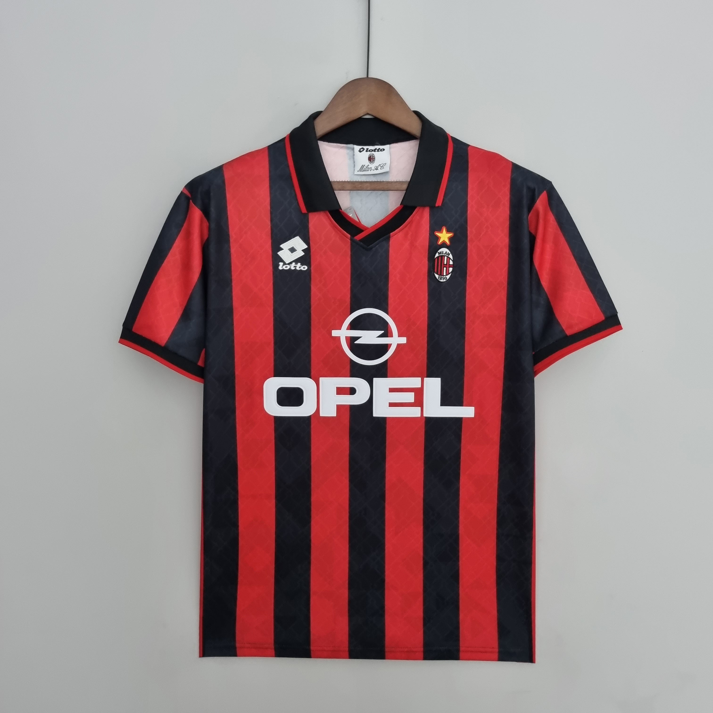 AC Milan 1995/96 Home Jersey – Retros League