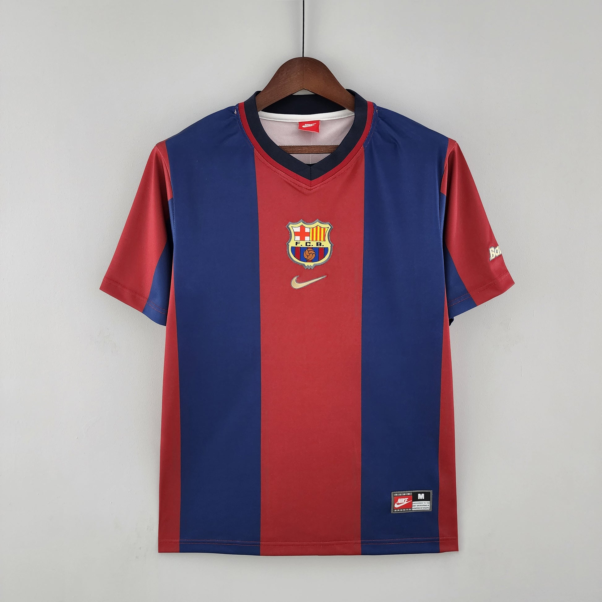 FC Barcelona 1996/97 #23 De La Pena shirt maglia jersey Roger's Kappa BOYS 14 FC Barcelona 1996/97 #23 De La Pena shirt maglia jersey Roger's Kappa BOYS 14