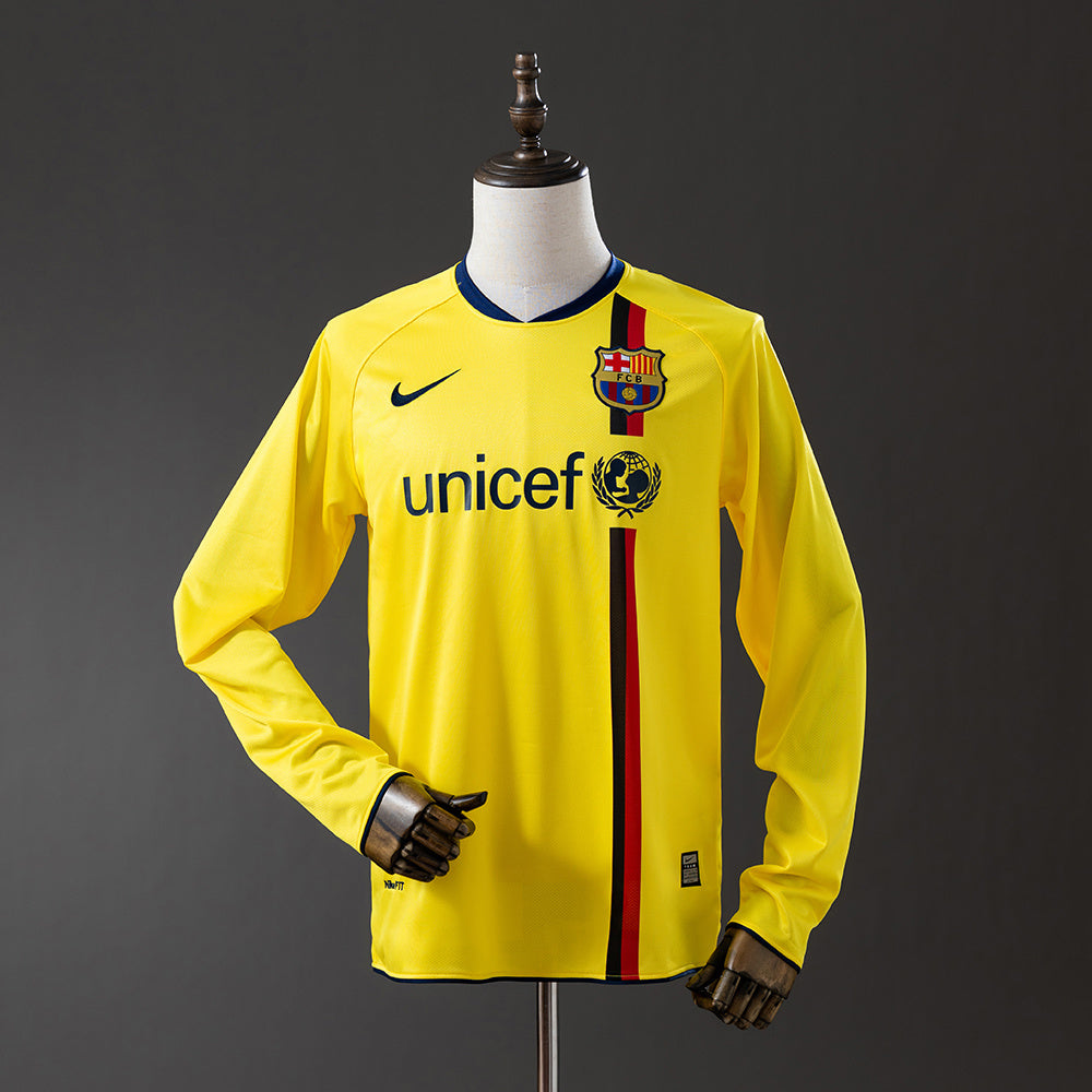 Barcelona 2008/09 Long Sleeve Away Jersey