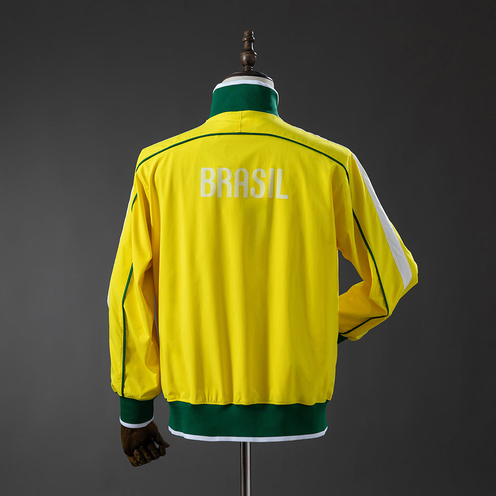 Brazil 10/11 Windbreaker - Yellow