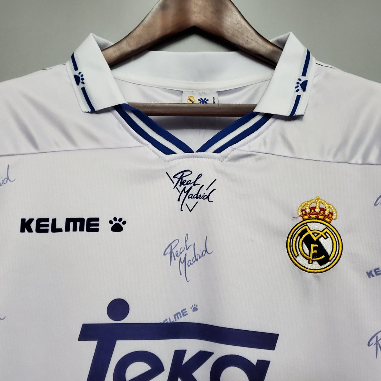 Real Madrid 1994/96 Home Jersey