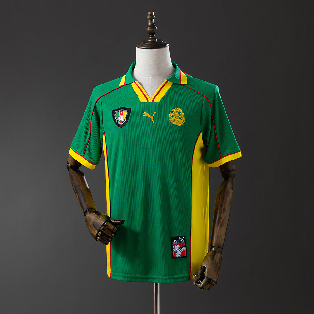 Maillot domicile Cameroun 1998