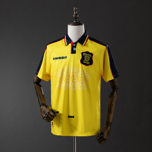 Retro Scotland 96/98 Yellow