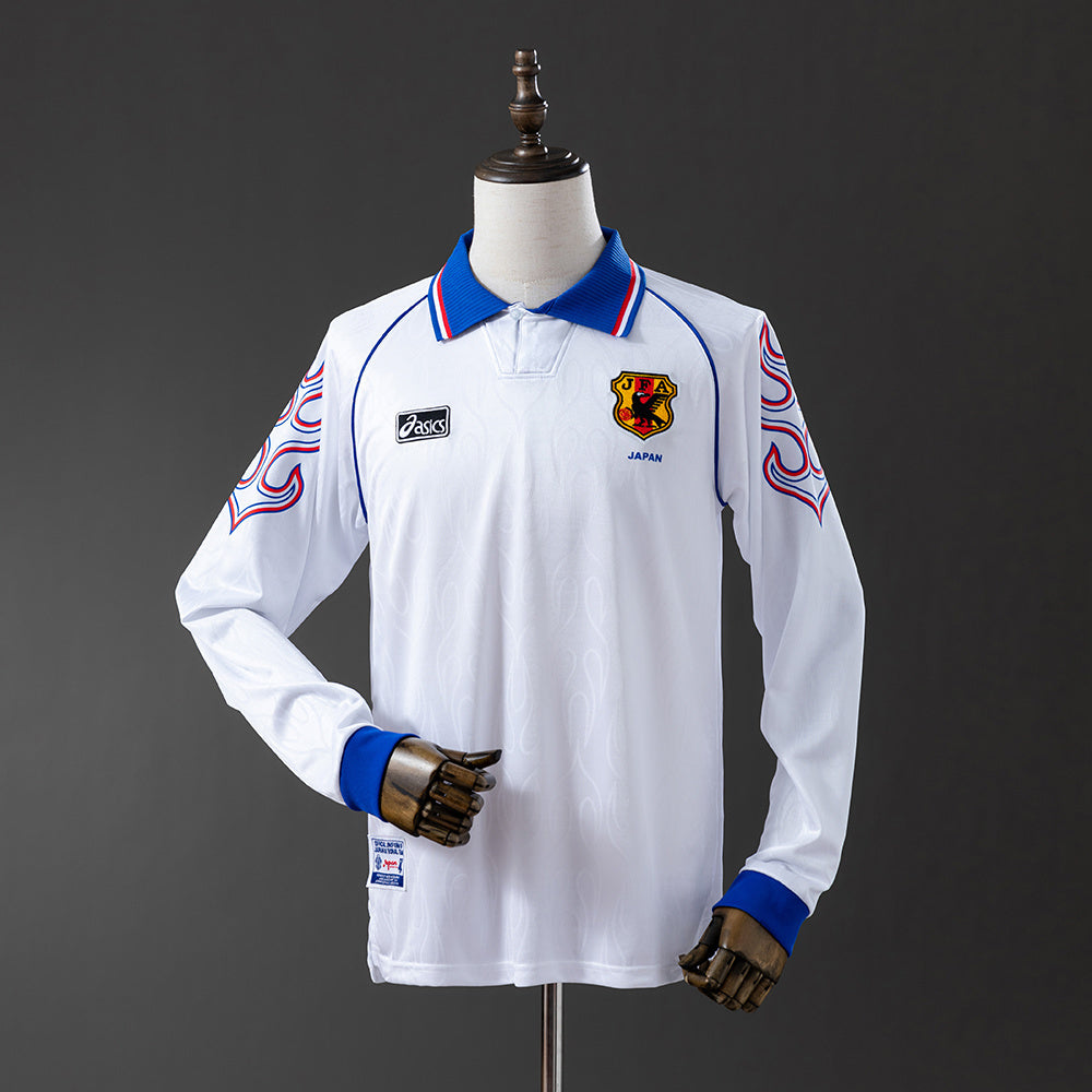Japan 1998 Away Long Sleeve Retro Jersey