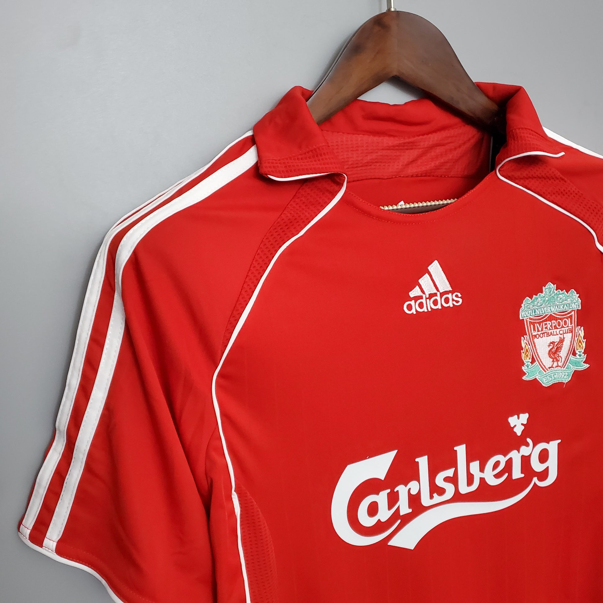 Adidas Liverpool 2006 2008 Home Soccer Jersey Football Shirt