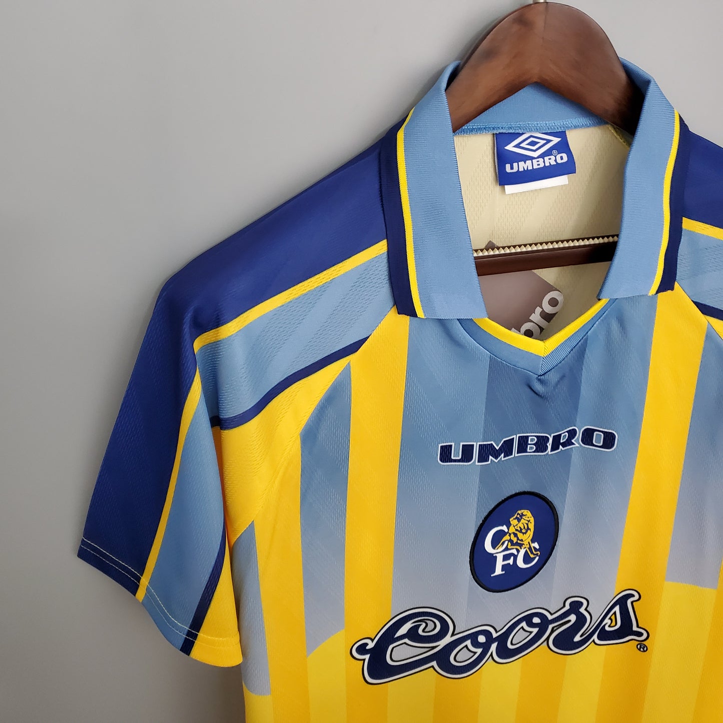 CHELSEA AWAY FOOTBALL SHIRT 1996/97