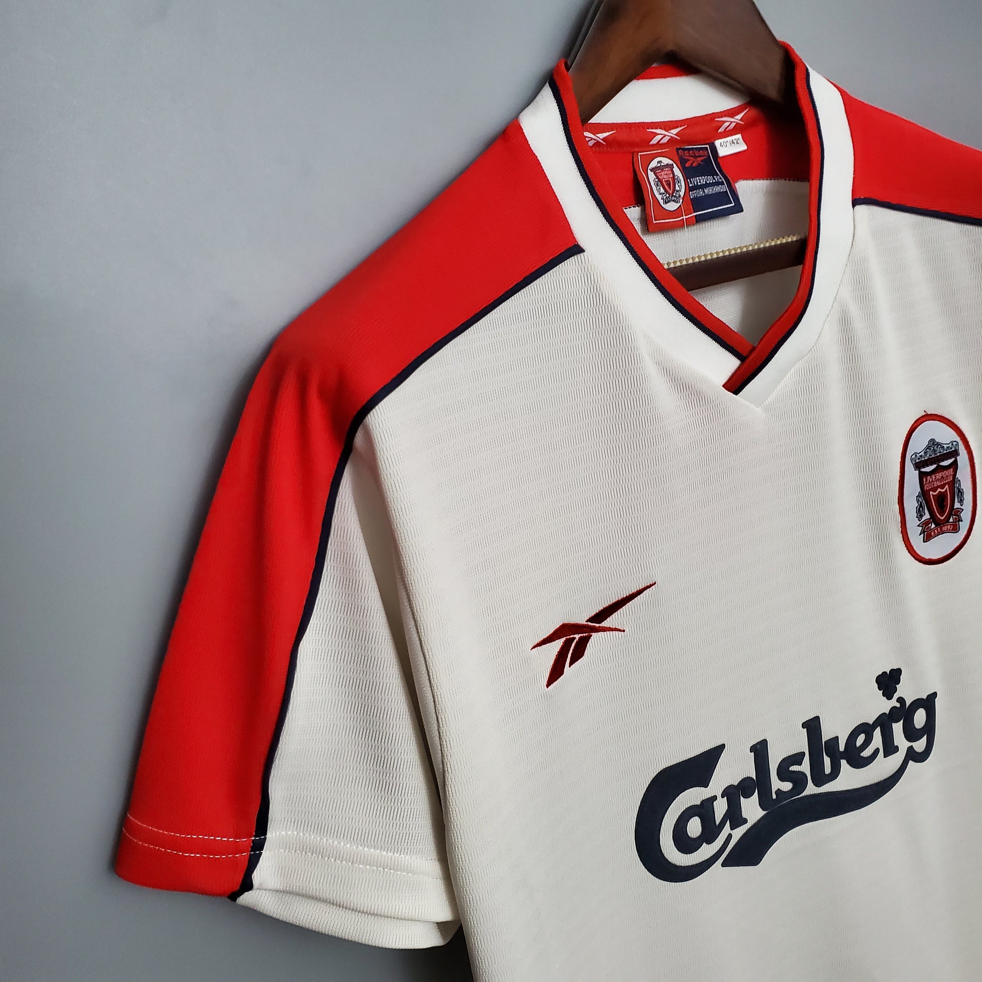 1998-1999 Liverpool Away Retro Shirt [LIVER98ANYSS] - $72.92 Teamzo.com