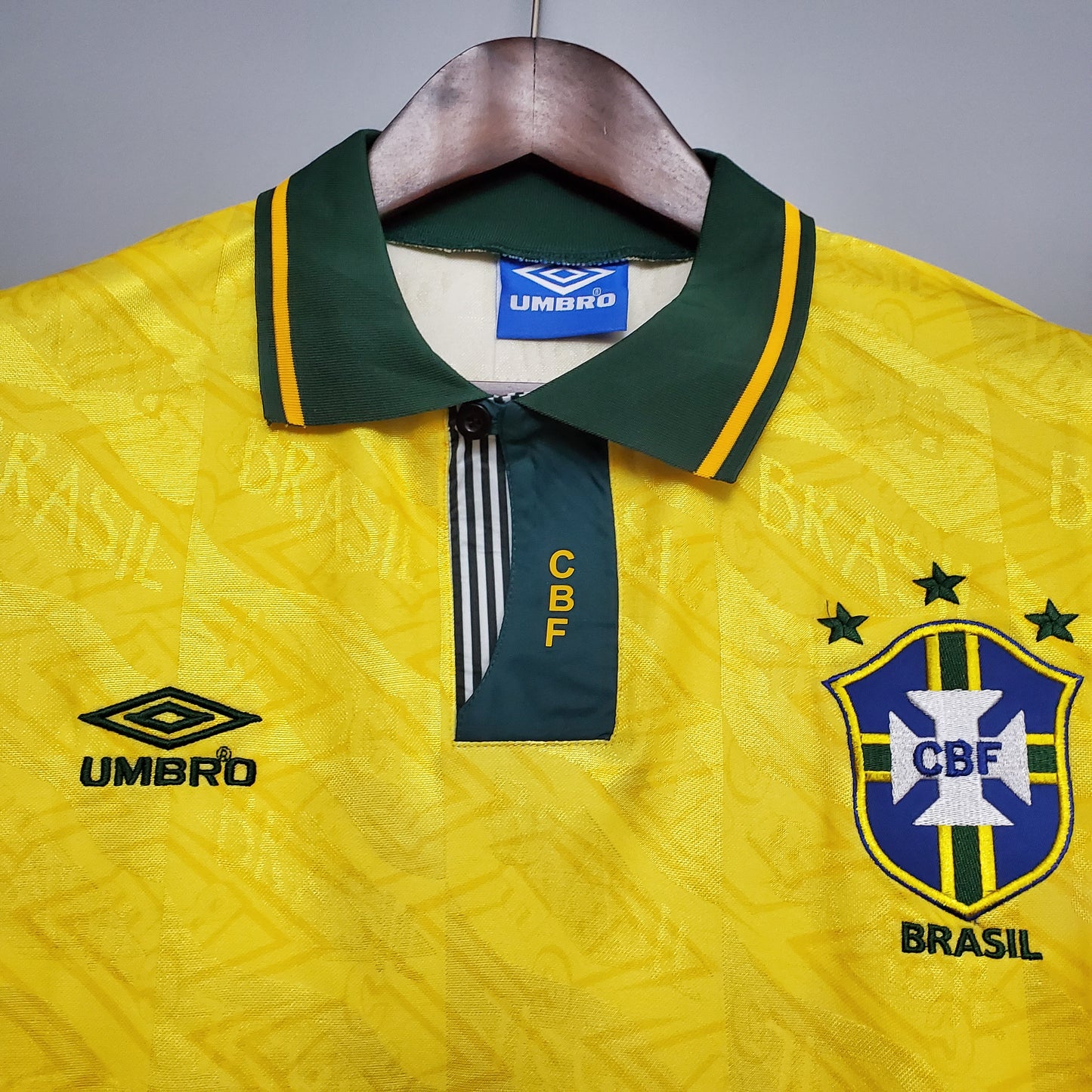 Brazil 1991 Home Jersey