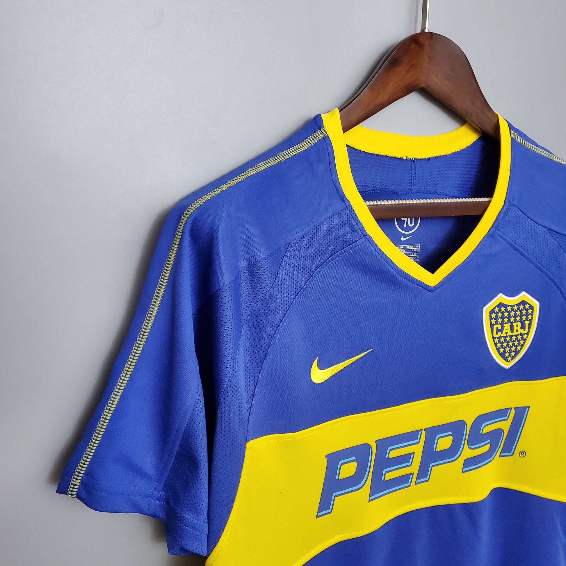 Nike Boca Juniors home soccer jersey 2004/2005 M